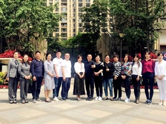 杭州市物业管理同行来蓉交流考察
