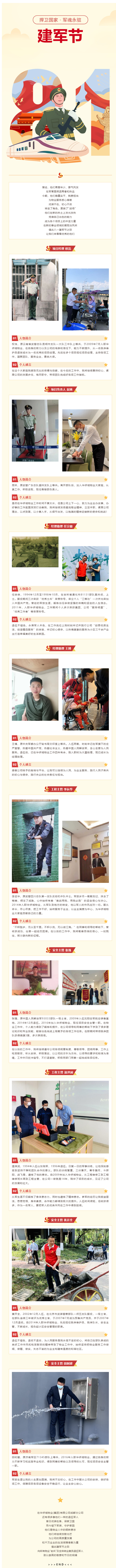 建军节丨 昔日军旅风采，今朝物业本色